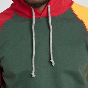 Sudadera con capucha multicolor personalizada de alta calidad para hombre, ropa de calle de algodón 100%, diseño de temporada de otoño, Material polar, patrón impreso - Product Image 4
