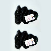 Lots de Cheveux Humains Vierges Naturels de Grade 11A, Double Trame, Ondulés et Lisses, Provenant d'un Seul Donneur, Vente en Gros