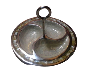 Colorful Finish Aluminium & Metal <b>Fruit</b> Tray Decorative Serving Snack Tray for Home for Dry <b>Fruit</b> Platter Hand Painted Gift Item - Product Image 2