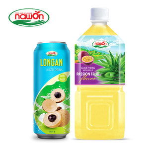500ml NAWON enlatados Longan jugo de fruta 250Ml al por mayor precio HACCP OEM ODM - Product Image 1