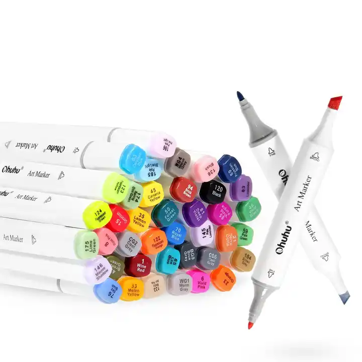 Ohuhu Art Markers Dual Tips Pens