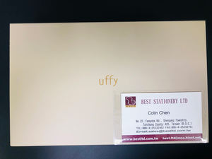 BEST Porte-cartes de visite auto-adhésif en PVC à ouverture par le haut, design tendance - Product Image 6