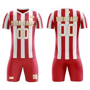 Barco Leather Industry Latest Sports Wear Soccer Uniform 100% Polyester Jersey and Shorts Custom Made Full Sublimation Printed - Product Image 5