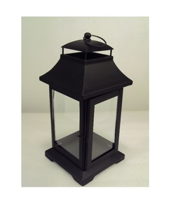 Gold Finishing Metal <b>Lantern</b> With <b>Tealight</b> Holder for Indoor and Outdoor Decorative Use - Product Image 4