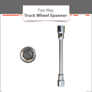 Llave de rueda bidireccional chapada en cromo endurecido y templado hecho de acero de la mejor calidad para uso industrial y doméstico - Product Image 4