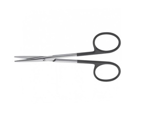 Rudolf-instrumentos quirúrgicos de alta calidad, tijeras supercortadas curvadas y rectas de acero inoxidable, grado alemán - Product Image 1