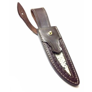 Usine de qualité industrielle prix de gros gaine en cuir avec incrustation - Product Image 3