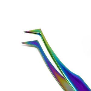 แหนบต่อขนตาสแตนเลสอุปกรณ์เสริมความงาม - Product Image 2