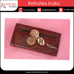 Borla de yute Lurex hecha a mano, pompón decorativo, en la India - Product Image 2