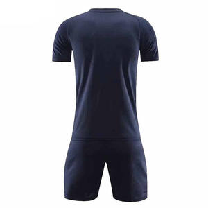 Uniformes de fútbol para hombre personalizables, camisetas de fútbol para jóvenes, conjunto de sublimación, estampado liso, venta al por mayor, ropa de fútbol para niños a rayas - Product Image 2