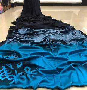 Nouveau dernier et tendance vêtements décontractés soie imprimé Saree avec chemisier pièce indien dames femmes portent des prix bas en gros Surat. Alphanumero - Product Image 2