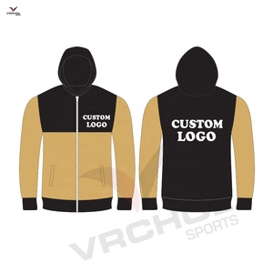 เสื้อฮู้ดโพลีเอสเตอร์ถักแบบยั่งยืนโลโก้แบบปักลายกันรอยยับป้องกันการเกิดริ้วรอยออกแบบได้ตามต้องการ - Product Image 2