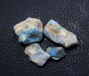 Lightning Ridge Úc Đen Opal lỏng đá quý tự nhiên mịn thô hình dạng độc đáo Veneer Opal - Product Image 2