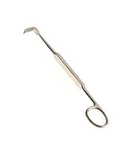 Ganchos y retractores médicos, instrumentos quirúrgicos, Retractor de Meyerding con anillo de retención, acero inoxidable de 18 cm, CE ISO - Product Image 1
