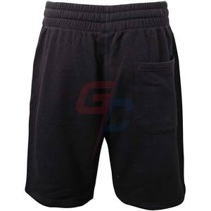 Pantalones cortos de entrenamiento de gimnasio para correr de lana informal de corte clásico para hombre Pantalones cortos informales de cintura elástica del mejor proveedor - Product Image 2