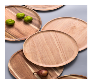 ถาดไม้สี่เหลี่ยมผืนผ้าขายส่งสำหรับอาหารเช้าและของหวาน จากงานฝีมือเวียดนาม - Product Image 5