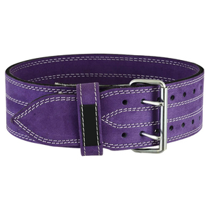 Logotipo personalizado Cuero Heavy Duty Workout Gym Weight Belt Anime Powerlifting Weightlifting Belt - Product Image 3