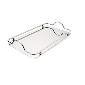 <b>Mirror</b> Finished Steel Serving <b>Tray</b> for Kitchen Use - Product Image 1