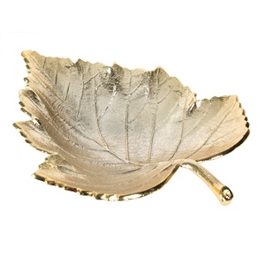 Juego de Tazones de Servir de Acero Inoxidable de Estilo Vintage, Ecológicos, con Diseño de Hojas, Tamaño Personalizado para Decoración del Hogar, India - Product Image 6
