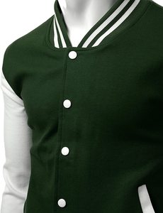 Hoge Kwaliteit Polyester <span class=keywords><strong>Baseball</strong></span> <span class=keywords><strong>Letterman</strong></span> Mannen Bulk Groothandel Blank Varsity Jassen Custom Varsity Jacket - Product Image 4