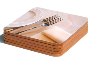 En bois fait main décoratif thé café boisson bière verres imprimés pour bar - Product Image 1