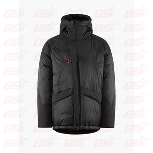 Hot Selling Gray And Black Winter Fashion Thermal Nylon Puffer Jackets Men - Product Image 5