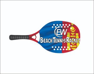 Raquettes de beach tennis avec face de 20 mm, poids de 320-340 g, longueur de 50 cm, poignée en carbone et verre, filet en fibre de carbone - Product Image 6