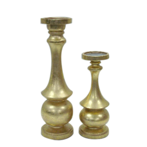 Candelabros de acero con acabado dorado clásico moderno para decoración de interiores Diseño de tendencia Venta caliente - Product Image 2