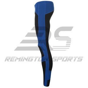 Vente en gros de leggings de fitness pour hommes leggings en coton à taille élastique leggings de sport, de course et de yoga pour hommes de grande taille - Product Image 3