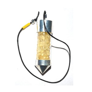 Colgante de Péndulo Chapado en Oro con Cámara de Vidrio, Hecho a Mano, Feng Shui, DIY, Arte Coleccionable - Product Image 5