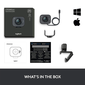 <span class=keywords><strong>Webcam</strong></span> <span class=keywords><strong>Logitech</strong></span> Streamcam 1080P Full HD, caméra vidéo Web avec connexion USB-<span class=keywords><strong>C</strong></span>, streaming en direct et création de contenu - Product Image 5