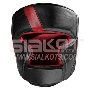 Headguard Boxing, MMA Training Head Guard Cheeks Ear Mouth Protection Headgear for Muay Thai - Product Image 1