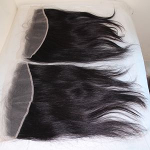 Encaje frontal transparente vietnamita de doble trama, encaje Frontal de oreja a oreja suizo con pelo de bebé, HD 13x4 13x6 - Product Image 5