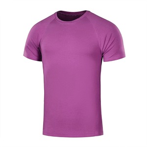 Camisetas personalizadas para hombre con cuello redondo de color manga corta de calidad superior buen diseño camiseta lisa para hombres/mujeres - Product Image 2