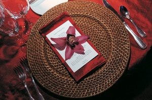 Traditional Basic Durable Whitewashed Round Rattan Placemats Wholesale Charger <b>Plates</b> Rattan - Product Image 5