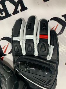 Guantes de motocicleta impermeables de cuero vacuno de alta calidad, color personalizado, logotipo personalizado, precio al por mayor, EE. UU. - Product Image 2