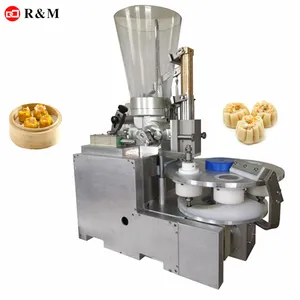 Portable automatic meat shumai chinese steamed dumpling siomai maker wrapper making machine semi table top automatic mechanical