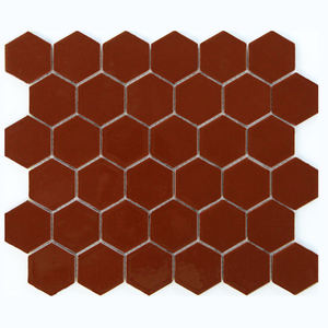 Mosaïque hexagonale en céramique pour piscine, mosaïque hexagonale pour mur - Product Image 2