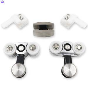 <span class=keywords><strong>Puerta</strong></span> Corredera de Vidrio para <span class=keywords><strong>Ducha</strong></span> de Hotel Moderno Kingstar, con <span class=keywords><strong>Ruedas</strong></span> de Acero Inoxidable para Baño - Product Image 1