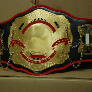 Cinturón de Campeonato de Lucha Libre de Diseño Nuevo y Personalizado - Product Image 1