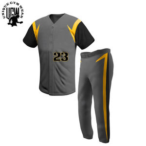 Vêtements de sport de baseball et softball pour hommes de haute qualité dernière conception respirant confortable impression par sublimation numérique prix d'usine - Product Image 4
