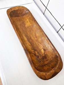 Bols à pâte décoratifs en bois Table de table et taille et forme personnalisées Table et décoration de table - Product Image 6