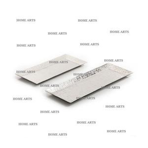 Juego de Bandejas para Servir Alimentos de Aluminio de Diseño Simple, Dos Tamaños Diferentes, Bandeja para Servir Frutas para Uso en la Cocina - Product Image 6