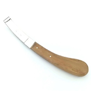 Manche en bois couteau drôle avec bord droit, fait en acier inoxydable de qualité allemande - Product Image 2