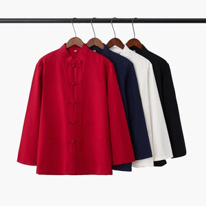 Wholesale Custom Made high quality kung fu uniform/New Wing Chun Uniform for Men/OEM traditional shaolin kung fu tai chi uniform - Product Image 4