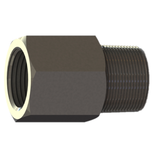 Conector de tubería largo JIS PT BSPT macho a NPT hembra - Product Image 2