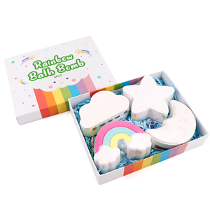 ระเบิดอาบน้ำสำหรับเด็ก,ระเบิดอ่างอาบน้ำลายคลาวด์สีรุ้ง OEM ขายส่งแบรนด์ผลิตเอง - Product Image 5