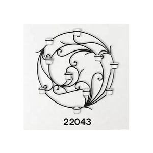 Hot Selling Vintage Modern Style Iron Wall <b>Medallion</b> for Wall Decorations Cheap Standard Size Modern Metal Wall Decor - Product Image 2