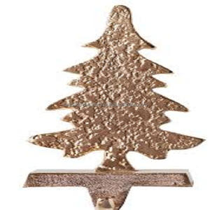 Soporte de pared de árbol de Navidad de cobre antiguo Diseño moderno Aluminio Tamaño personalizado Embalaje en caja - Product Image 4