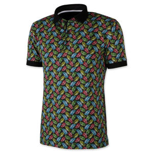 Polos d'usine OEM 100% polyester à séchage rapide polos de golf à manches courtes décontracté motif solide maillot tricoté XL tout sublimation - Product Image 5